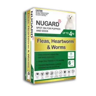 Nugard For Puppies and Toy Dogs Up to 4kg (Green)