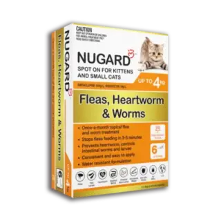 Nugard for Kittens and Small Cats Up to 4kg (Orange)