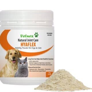 Vetnex Hyaflex Mobility Powder for Dogs & Cats 200g