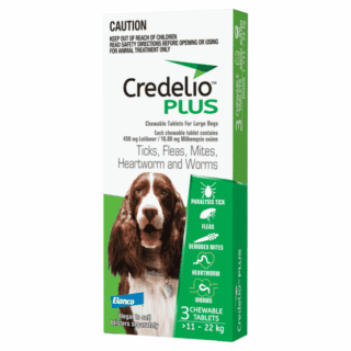 CREDELIO PLUS Large Dog Green 07/26